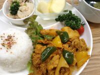 290114⑮豚とじゃがいものカレー炒め