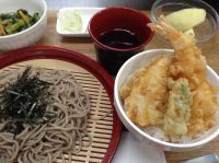 290329⑳ざる蕎麦&ミニ天丼