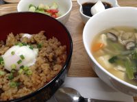 290331⑳炊込み牛丼&けんちん汁