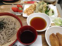 290313⑳春野菜の天婦羅ざるそば