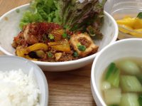 290415⑮厚揚げ&茄子の中華炒め