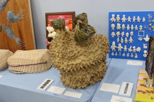 東京都障害者美術展で最優秀賞を受賞した陶芸作品