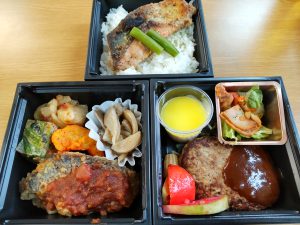 選択食の魚のお弁当